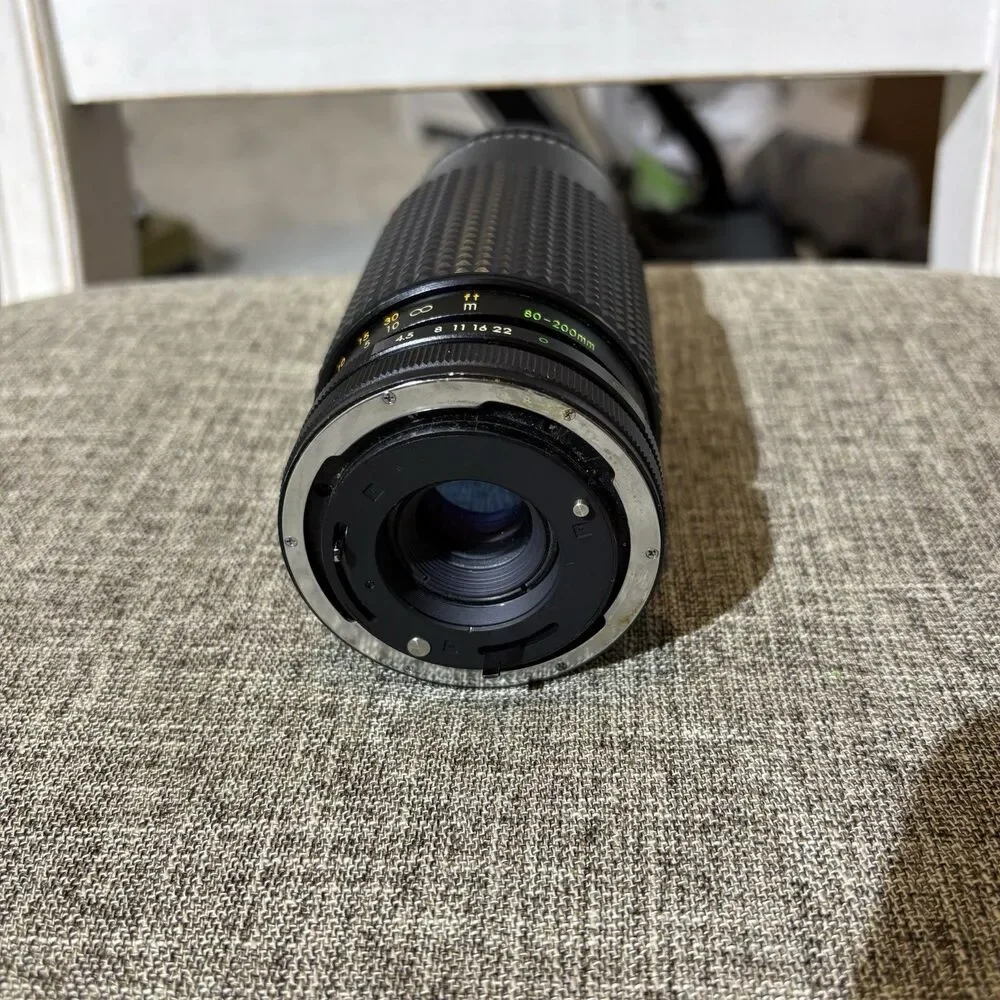 QTII MC Auto Zoom Lens f=80-200mm, 1:4.5 55, Used